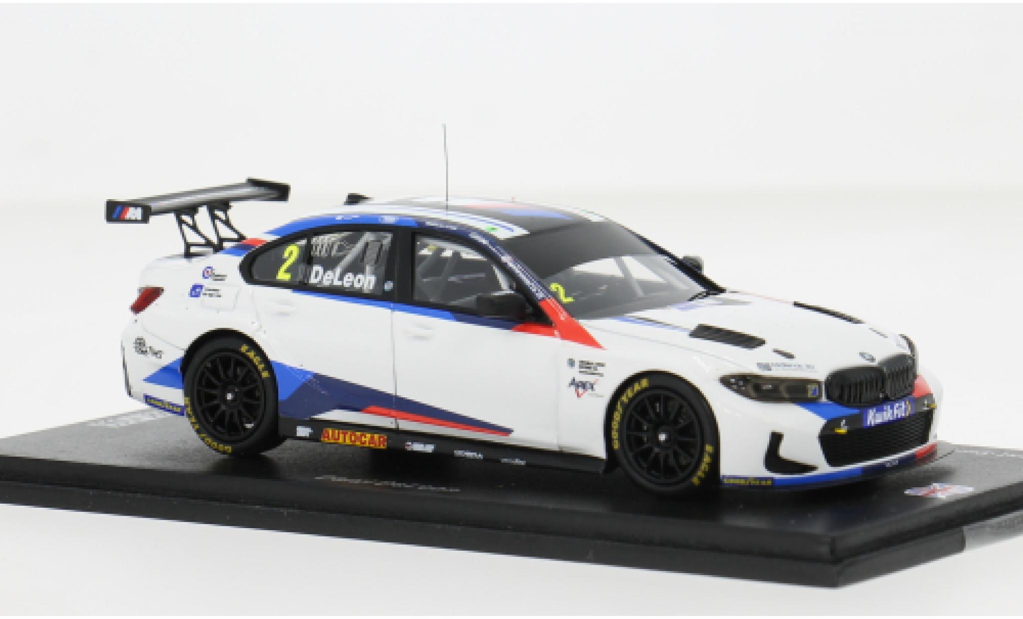 Bmw 330 1/43 Spark i BTCC 2025 #2 D.DeLeon 1:43 modelauto