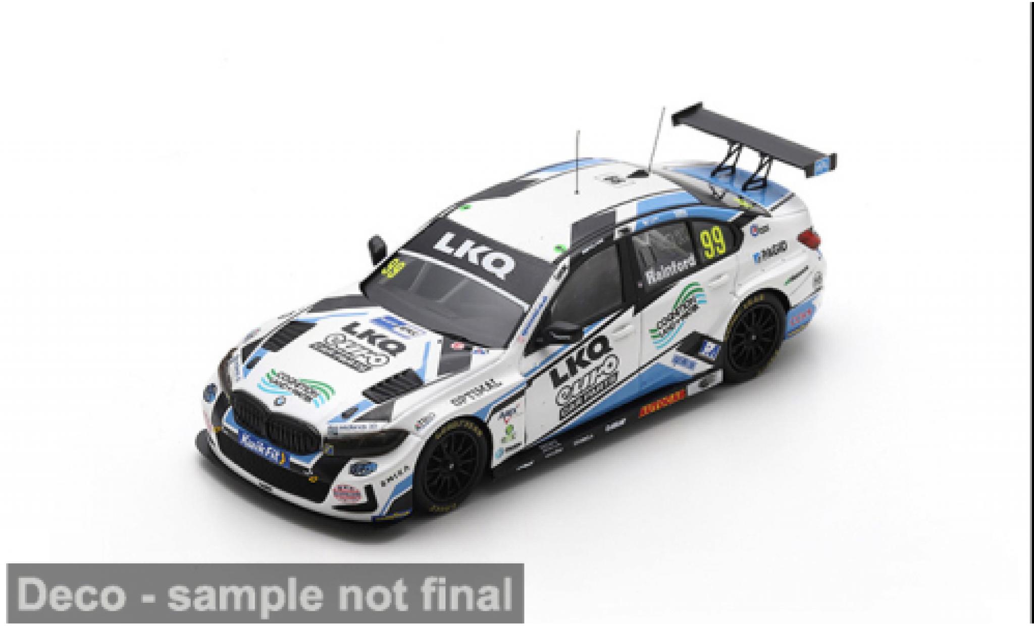 Bmw 330 1/43 Spark i BTCC 2025 #99 C.Rainford 1:43 modelauto