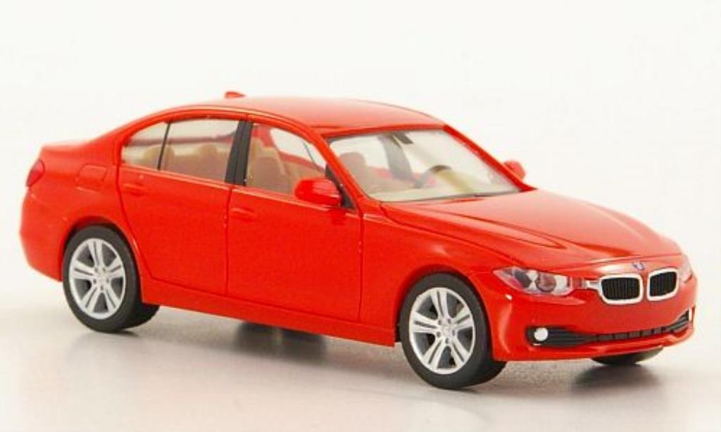 Bmw 335 F30 1/87 Herpa F30 Sedan rood modelauto