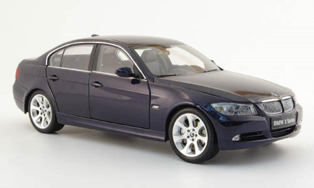 Bmw 335 E90 1/18 Kyosho E90 Serie (E 90) blauw modelauto