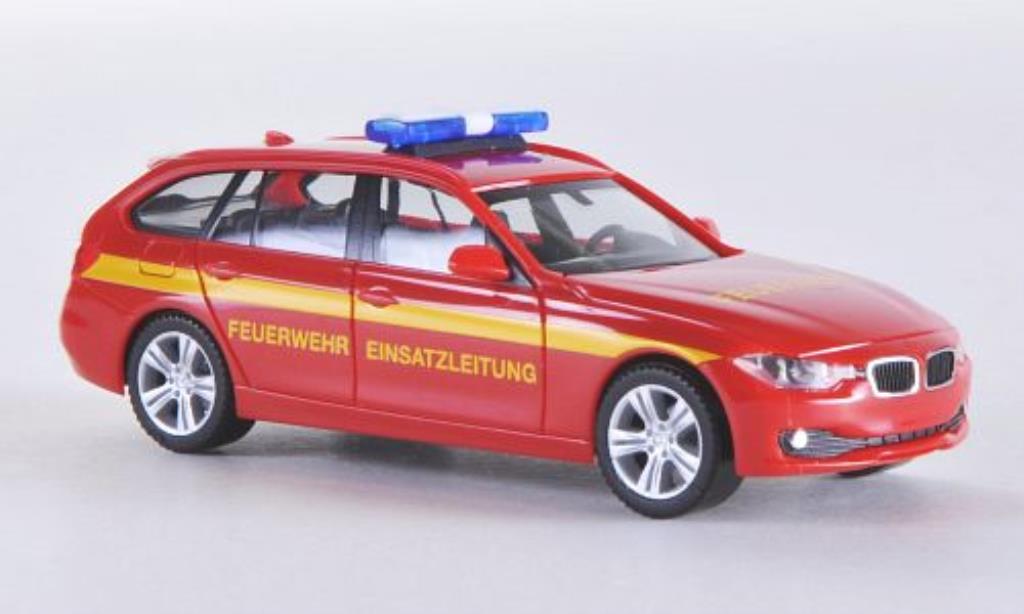 Bmw 330 F31 1/87 Herpa F31 Touring Brandweer Einsatzleitung 2012 modelauto