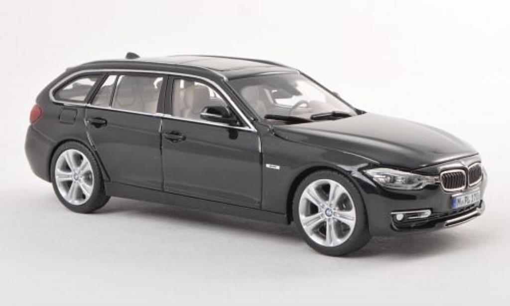 Bmw 330 F31 1/43 Paragon F31 Touring zwart modelauto