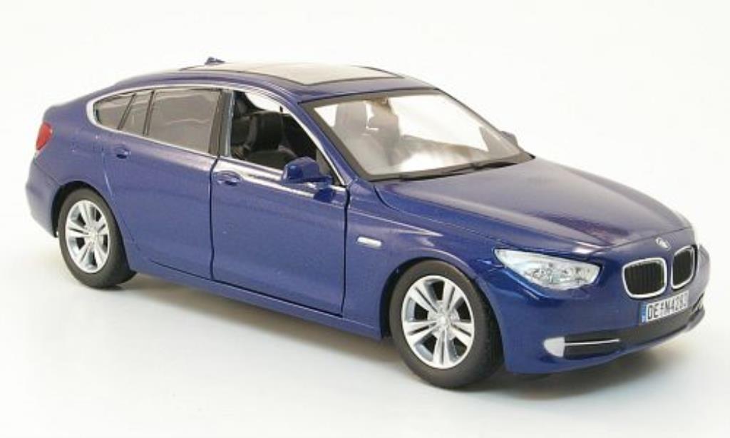 Bmw 550 F07 1/24 Motormax F07 i Gran Turismo blauw modelauto