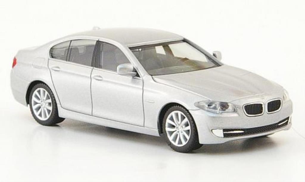 Bmw 550 E60 1/87 Herpa E60 i Sedan grijs 2010 modelauto
