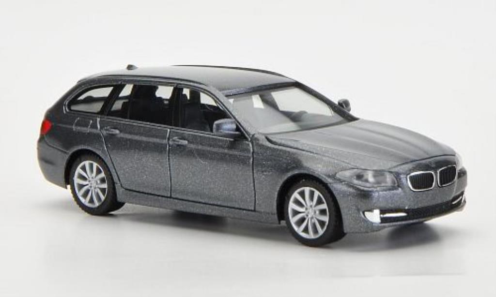 Bmw 530 F11 1/87 Herpa F11 d Touring grijs modelauto