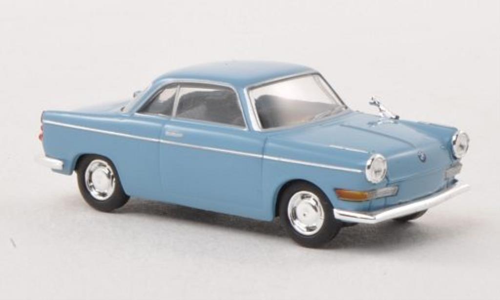 Bmw 700 1/87 Herpa Sport grijs-blauw modelauto