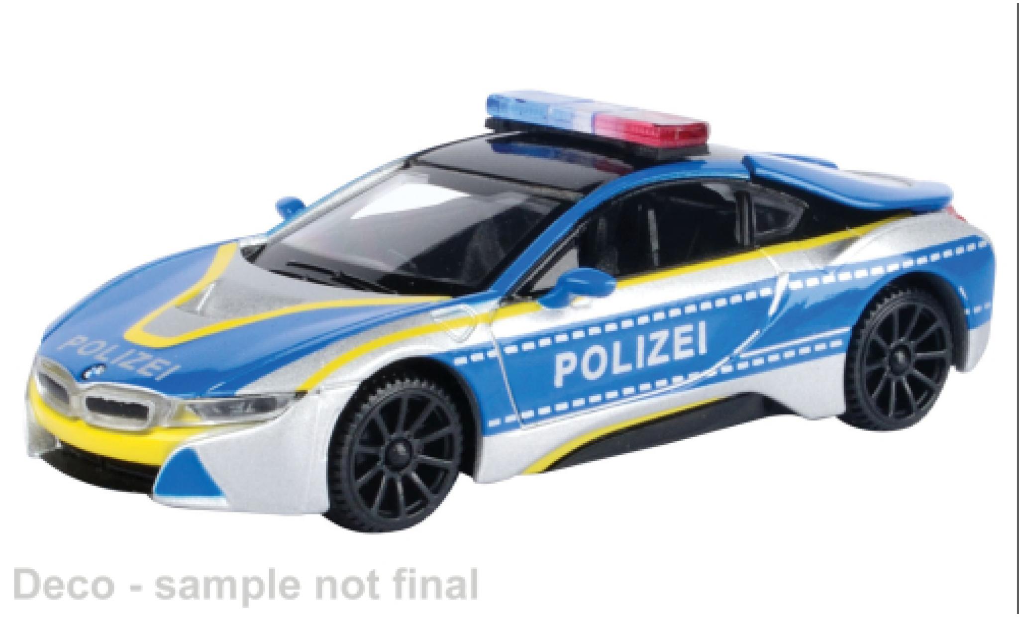 Bmw i8 1/43 Motormax 2018 Politie 1:43 modelauto