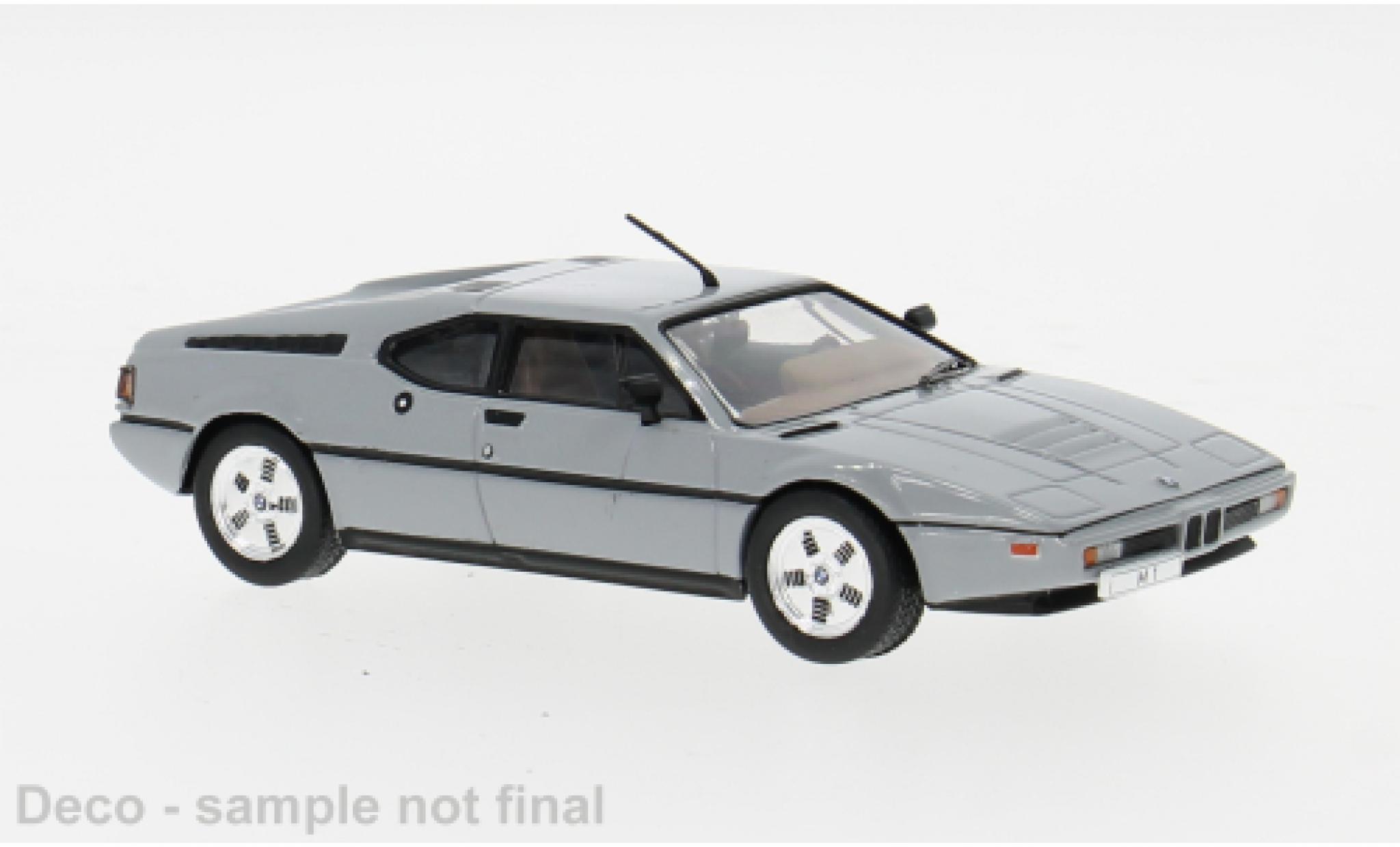 Bmw M1 1/43 IXO grijs 1:43 modelauto