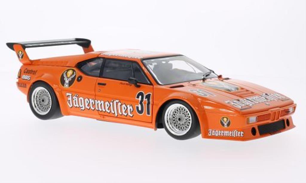 Bmw M1 1982 1/18 Minichamps 1982 No.31 Jagermeister DRT Nurburgring 1982 modelauto