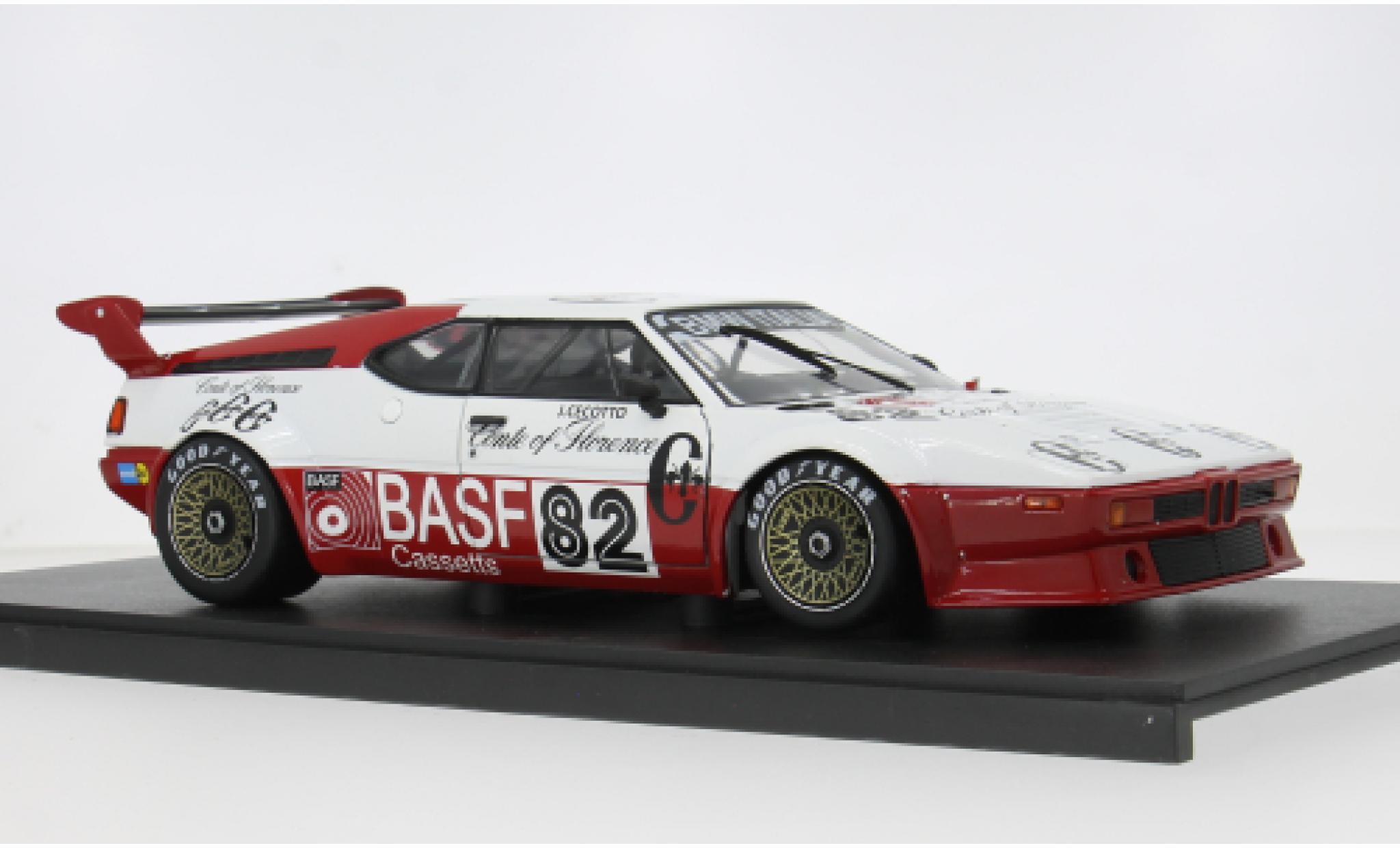 Bmw M1 1/18 Werk83 Procar Procar 1980 #82 J.Cecotto 1:18 modelauto
