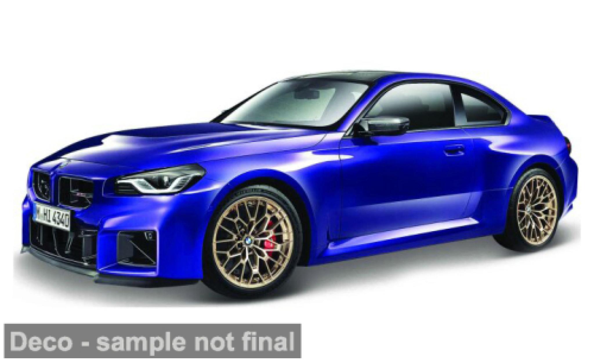 Bmw M2 1/43 Burago CS blauw 2026 1:43 Bburago modelauto