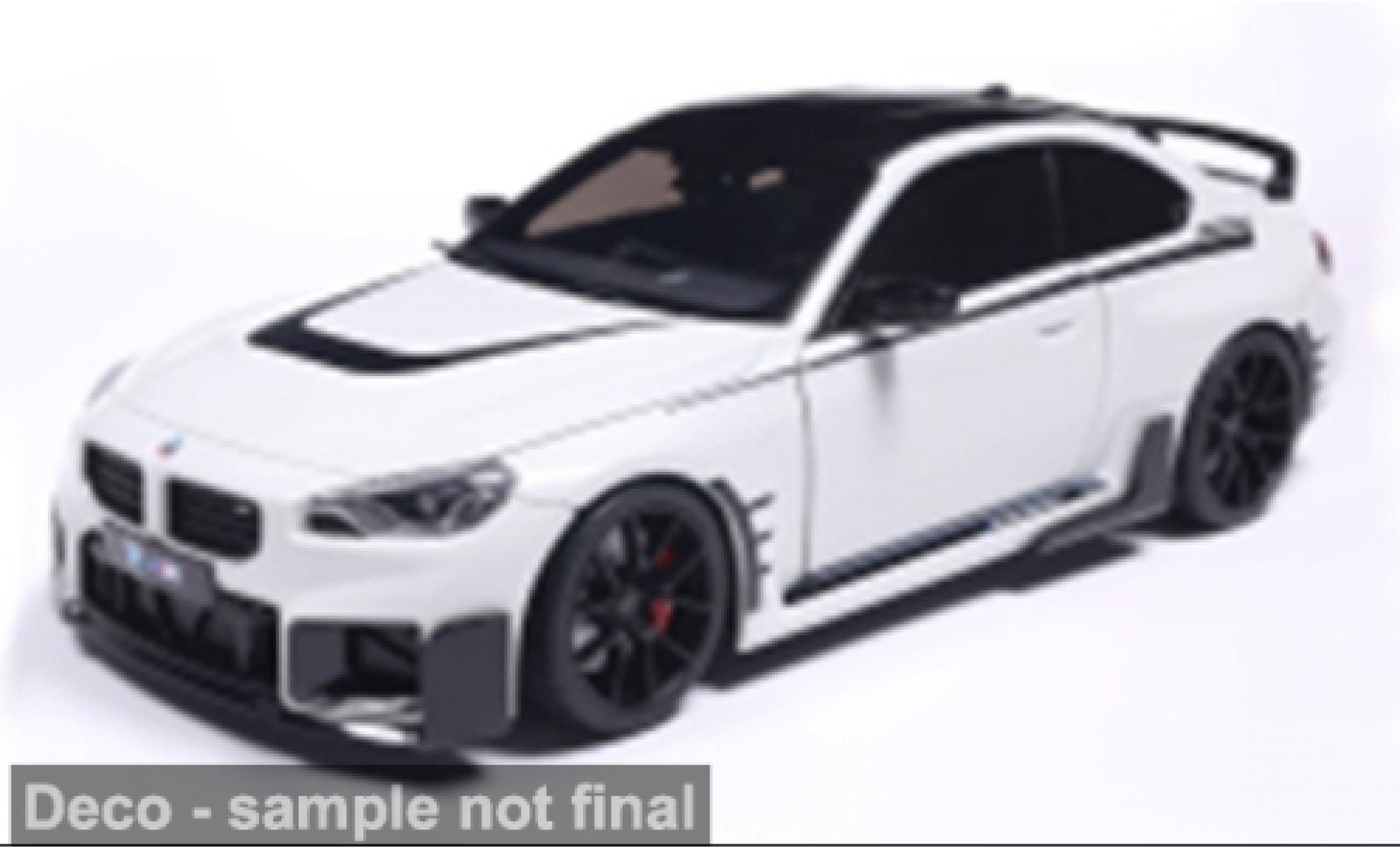 Bmw M2 1/18 Solido (G87) wit 2025 1:18 modelauto
