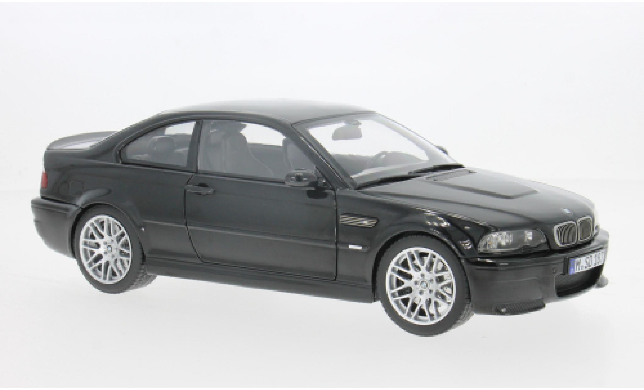 Bmw M3 1/18 Norev CSL zwart 1:18 modelauto