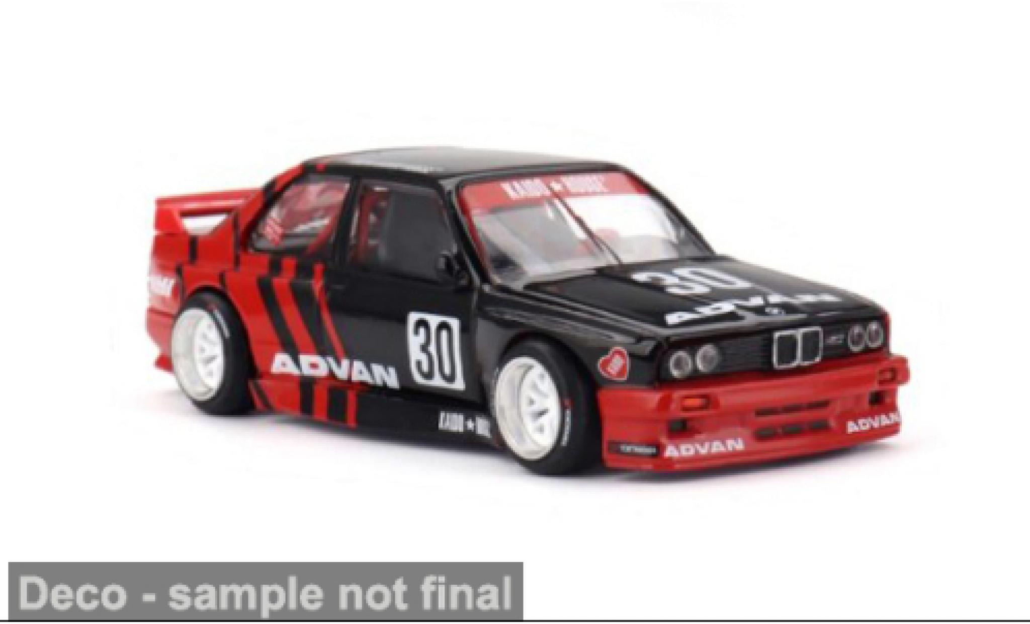Bmw M3 1/64 Mini GT (E30) 2025 Advan 1:64 modelauto