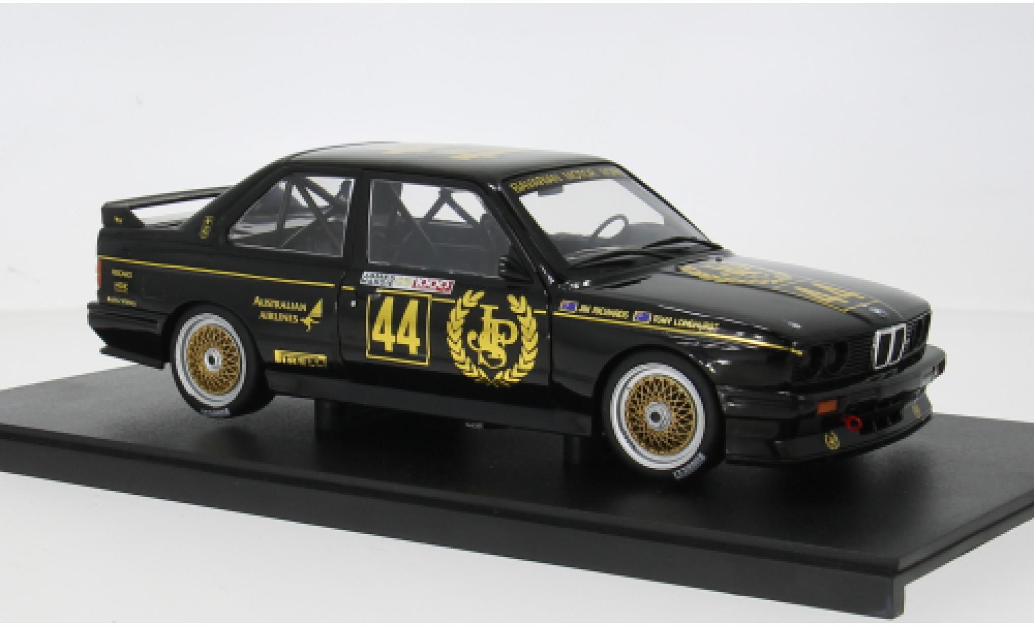 Bmw M3 1/18 Werk83 (E30) Bathurst 1000 1987 JPS Team #44 J.Richards/T.Longhurst 1:18 modelauto