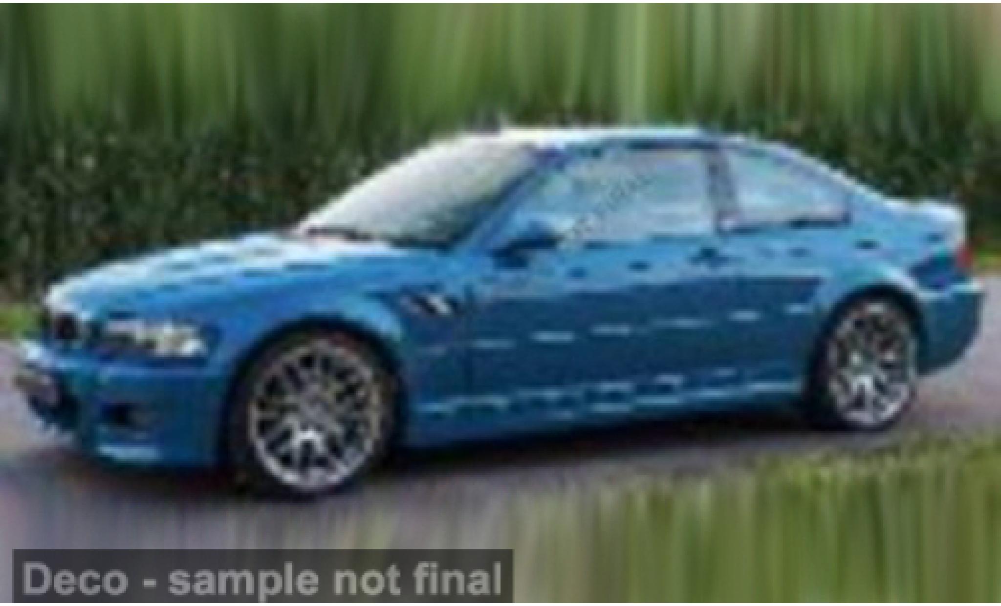 Bmw M3 1/43 Solido (E46) blauw 1:43 modelauto
