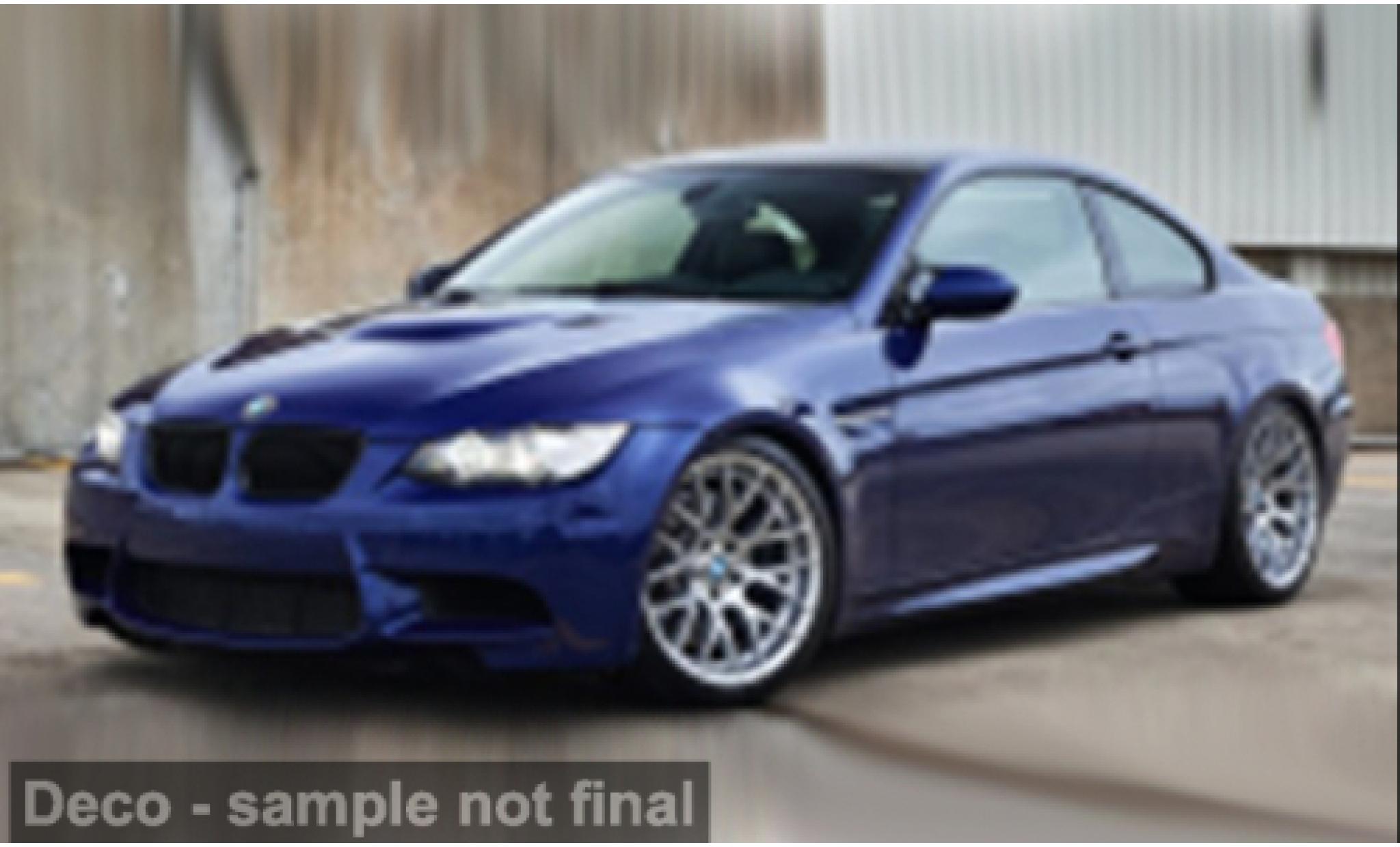 Bmw M3 1/43 Solido (E92) blauw 1:43 modelauto