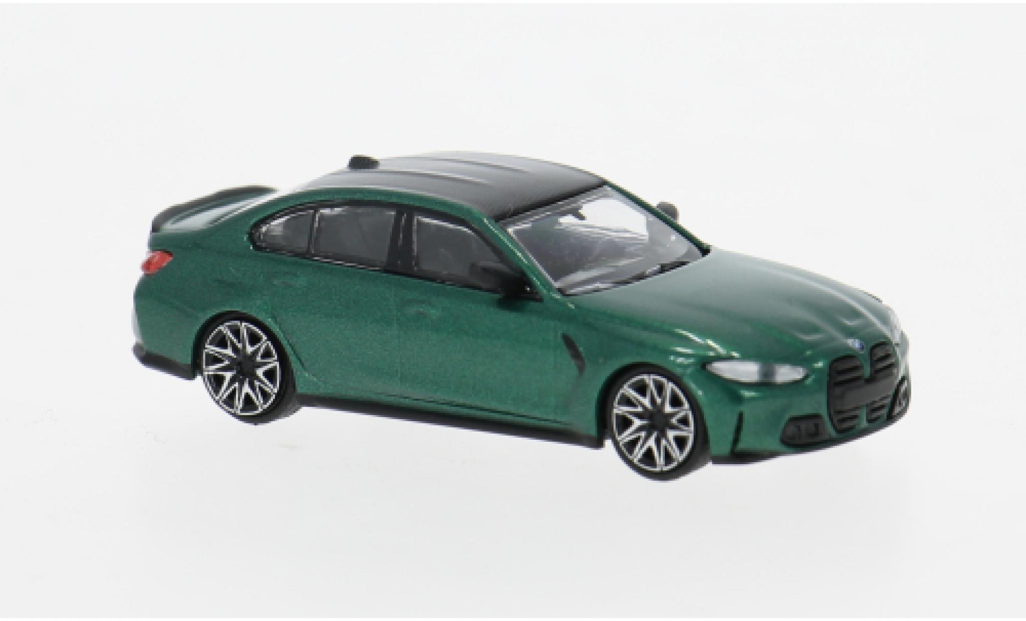 Bmw M3 1/87 Minichamps (G80) groen 2020 1:87 modelauto