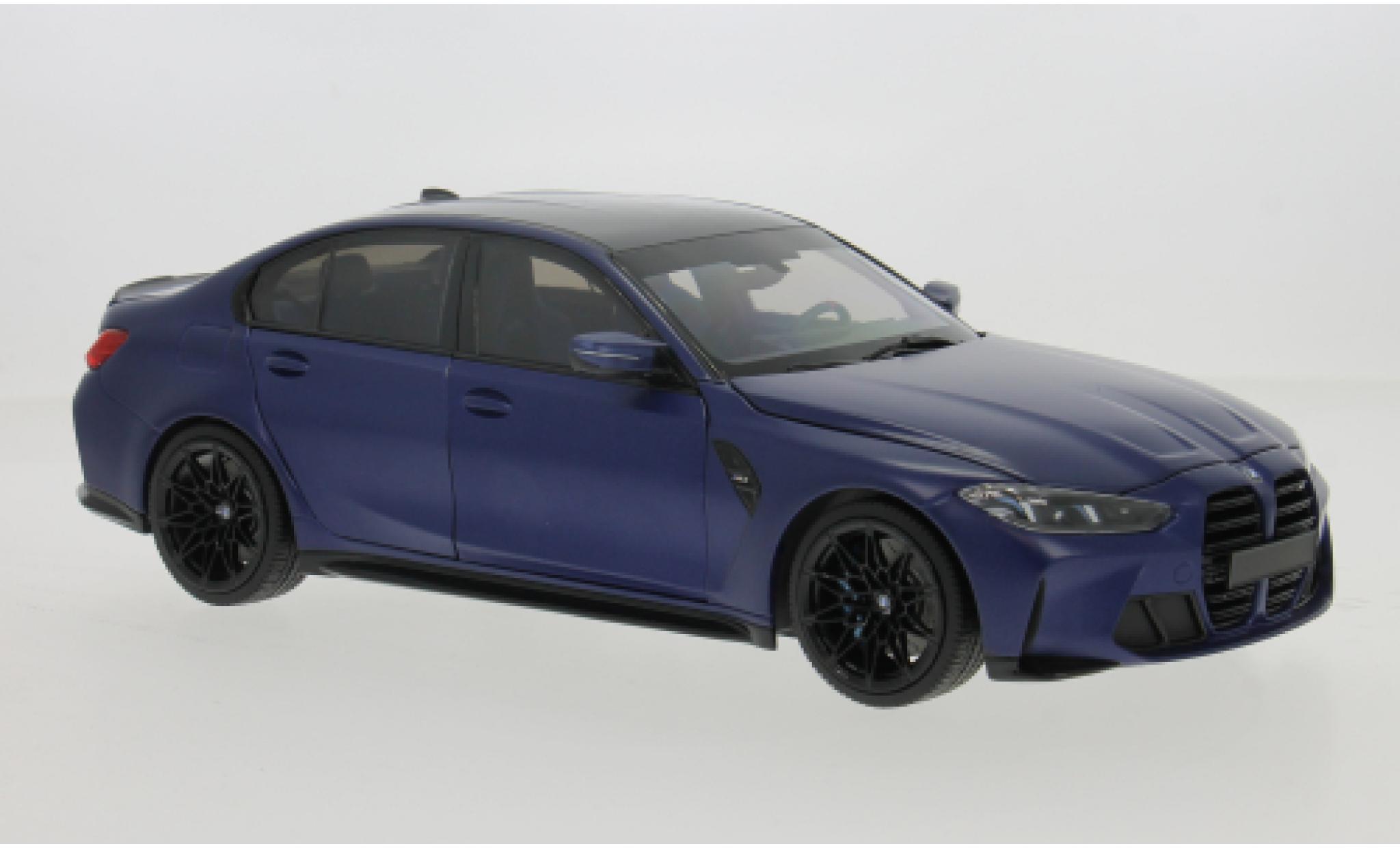 Bmw M3 1/18 Minichamps (G81) blauw 2024 1:18 modelauto