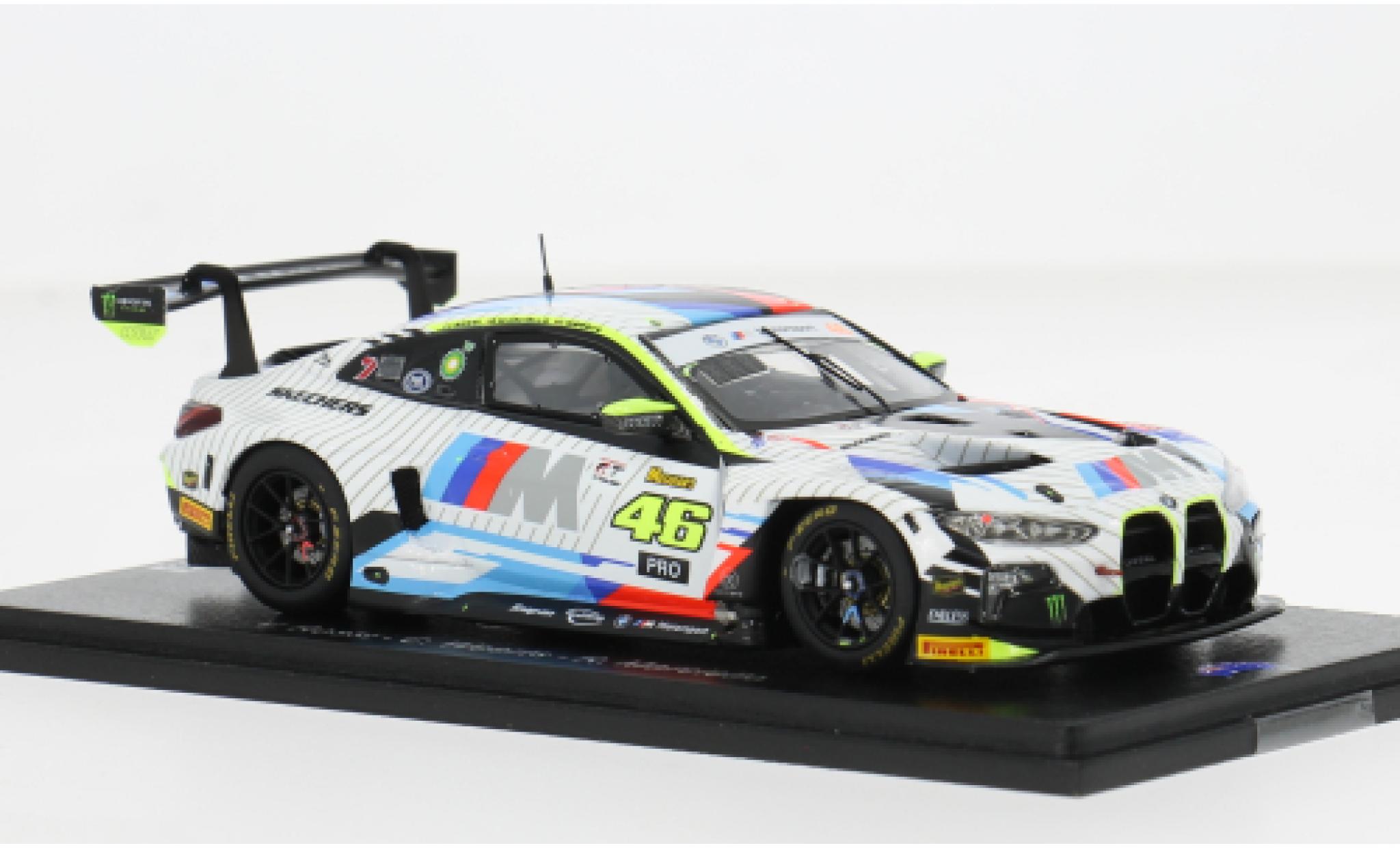 Bmw M4 1/43 Spark GT3 12h Bathurst 2025 #46 V.Rossi/C.Weerts 1:43 modelauto