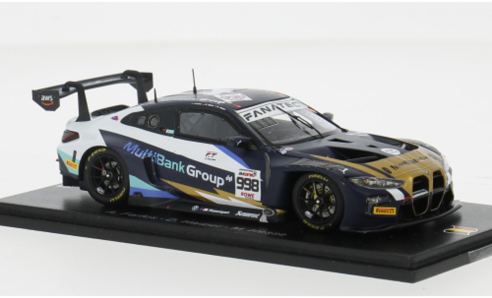 Bmw M4 1/43 Spark GT3 #998 1:43 modelauto