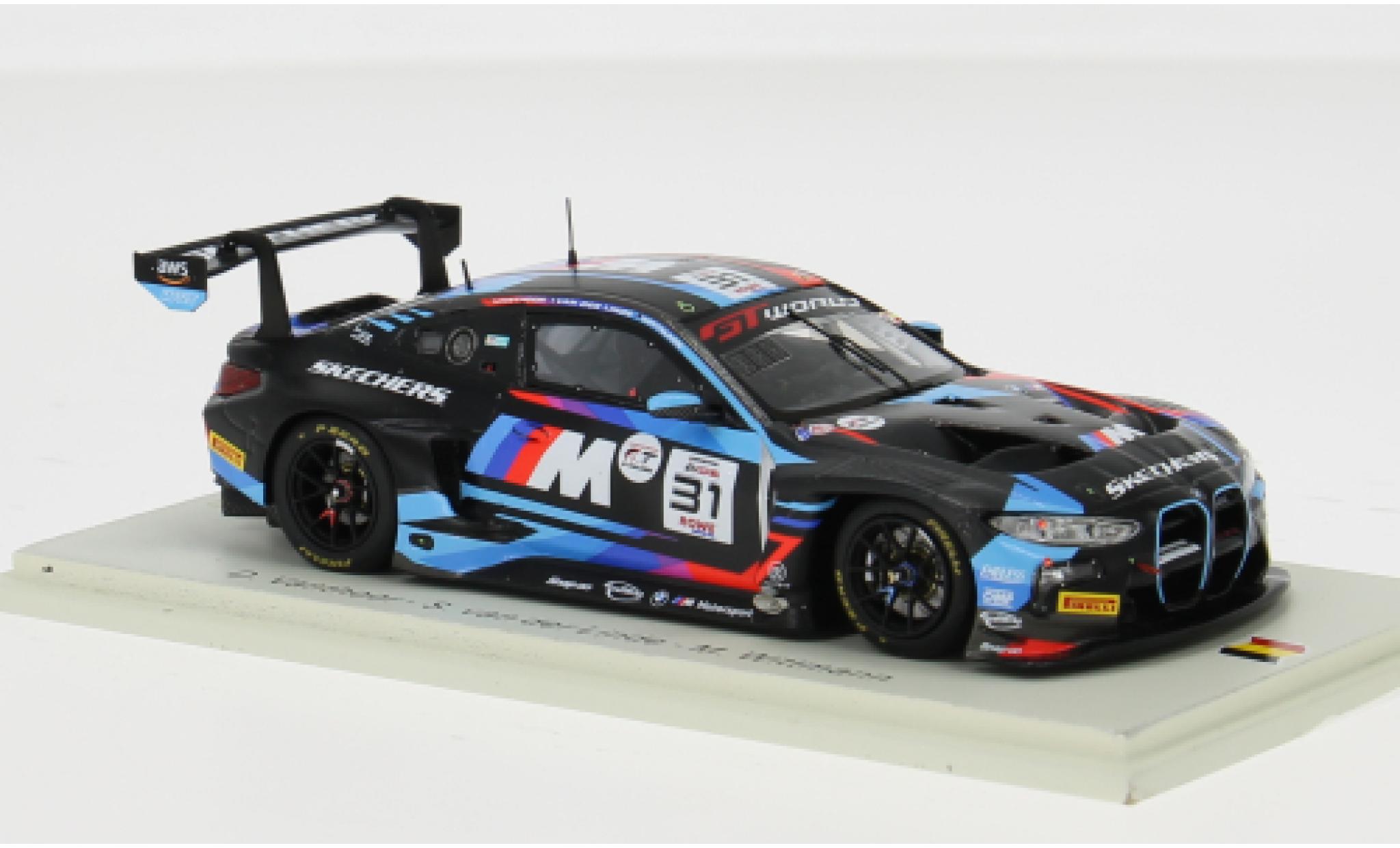 Bmw M4 1/43 Spark GT3 EVO 24h Spa 2025 Team WRT #31 U.de Wilde/C.Weerts 1:43 modelauto