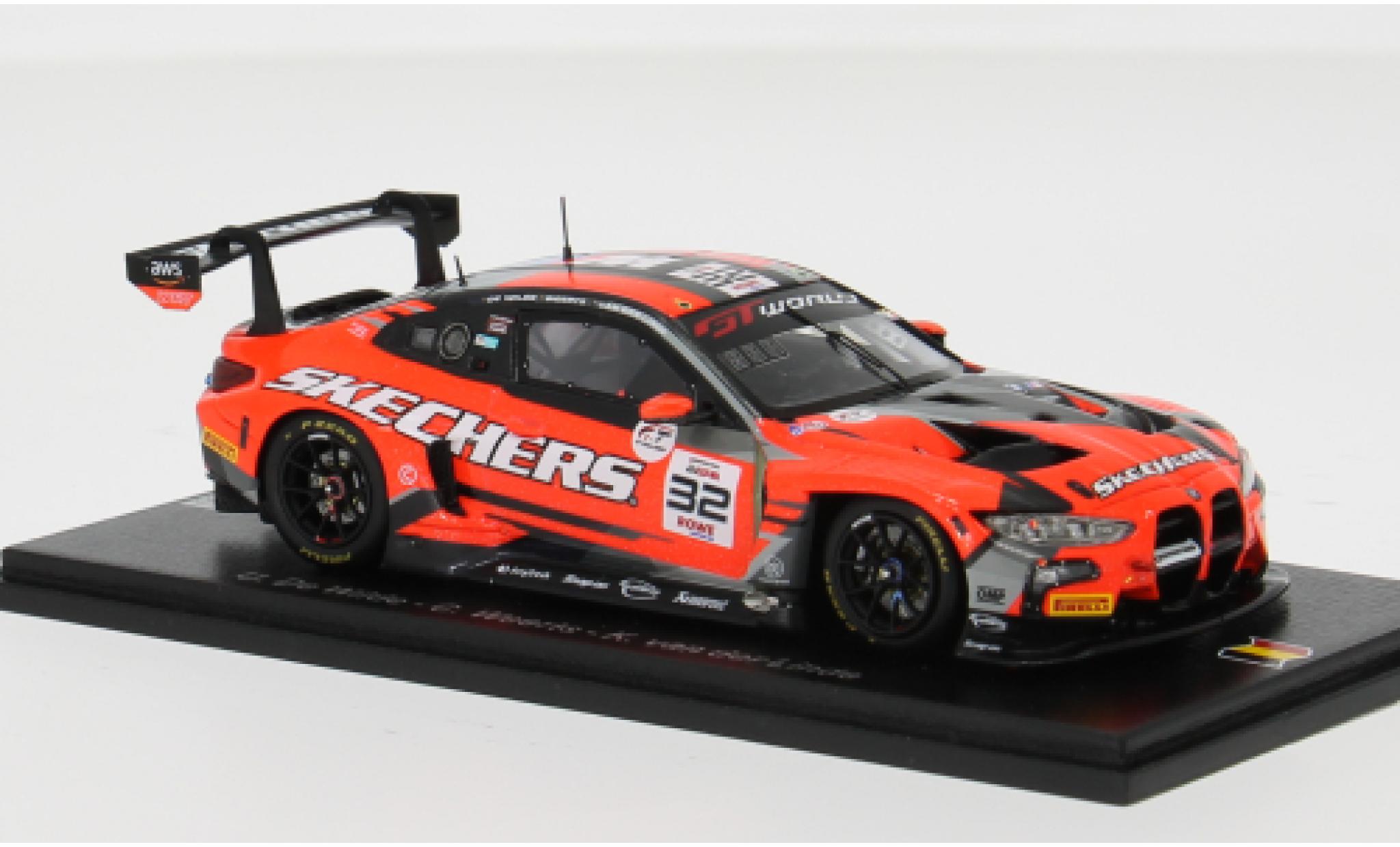 Bmw M4 1/43 Spark GT3 EVO 24h Spa 2025 Team WRT #32 U.de Wilde/C.Weerts 1:43 modelauto