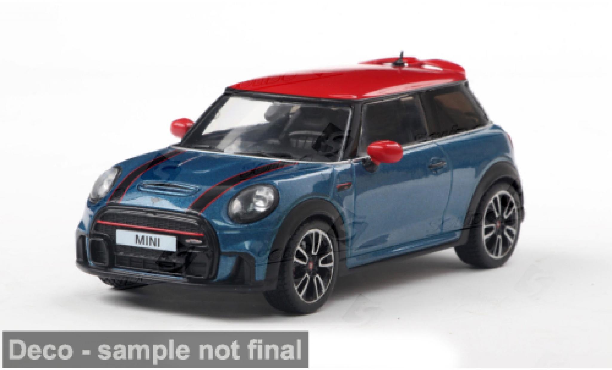 Mini Cooper 1/43 Solido Bmw blauw/rood 2023 1:43 modelauto