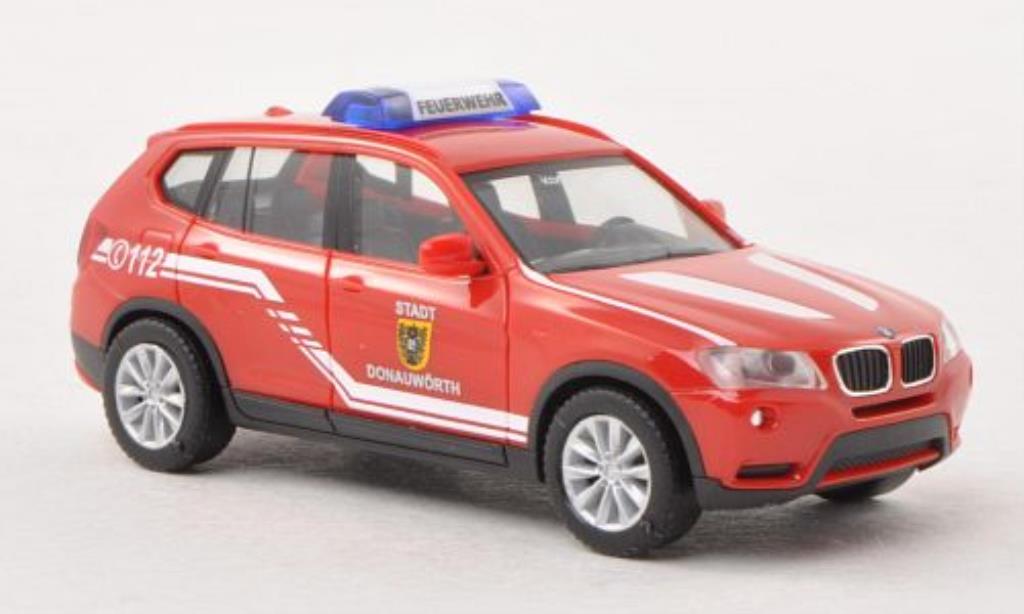 Bmw X3 F25 1/87 Herpa F25 Brandweer Donauworth modelauto