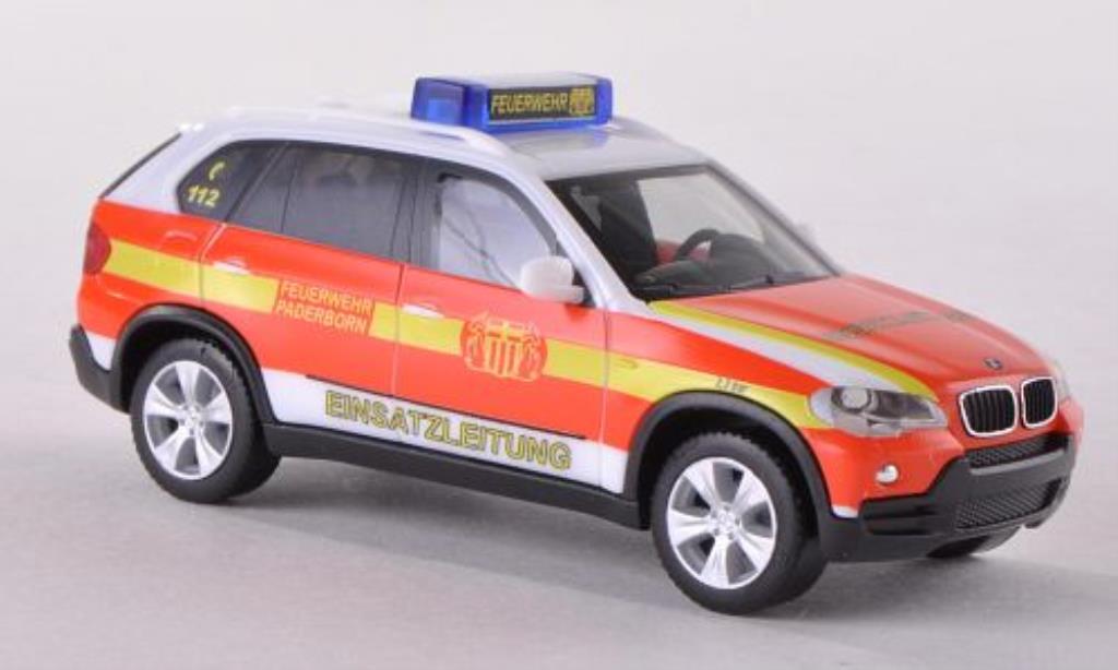 Bmw X5 E70 1/87 Herpa E70 Einsatzleitwagen FW Paderborn modelauto