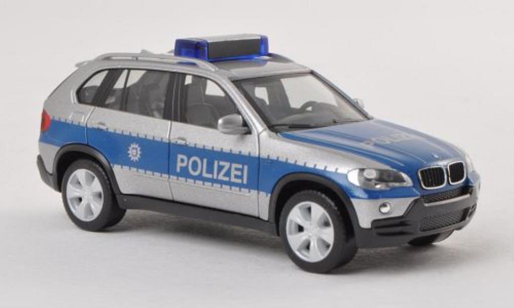 Bmw X5 E70 1/87 Herpa E70 Politie Thuringen modelauto