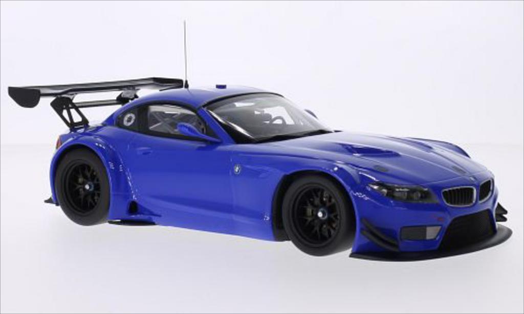 Bmw Z4 E89 1/18 Minichamps E89 GT3 blauw 2012 modelauto