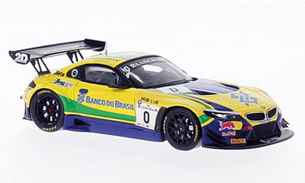 Bmw Z4 E89 1/43 Spark E89 GT3 No.0 Team Brasil Witpain 2014 /S.Jimenez modelauto