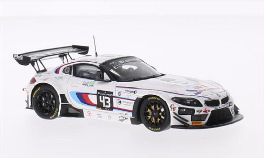 Bmw Z4 E89 1/43 Spark E89 No.43 Roal Motorsport 24h Spa 2014 /S.Colombo modelauto