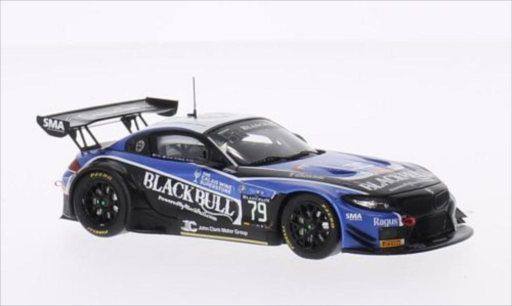 Bmw Z4 E89 1/43 Spark E89 No.79 Ecurie Ecosse Black Bull 24h Spa 2014 /A.Sims modelauto