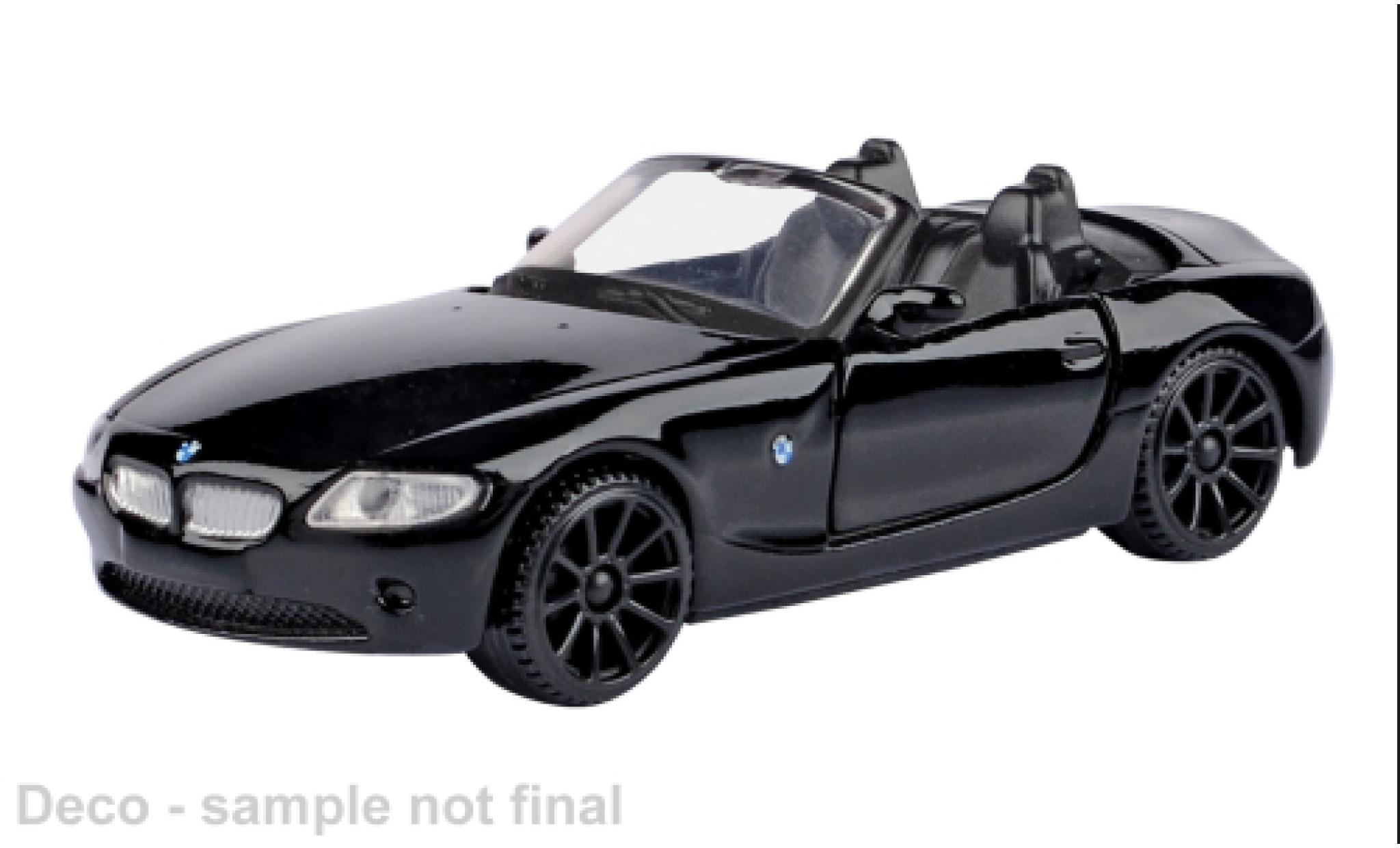 Bmw Z4 1/43 Motormax zwart 1:43 modelauto