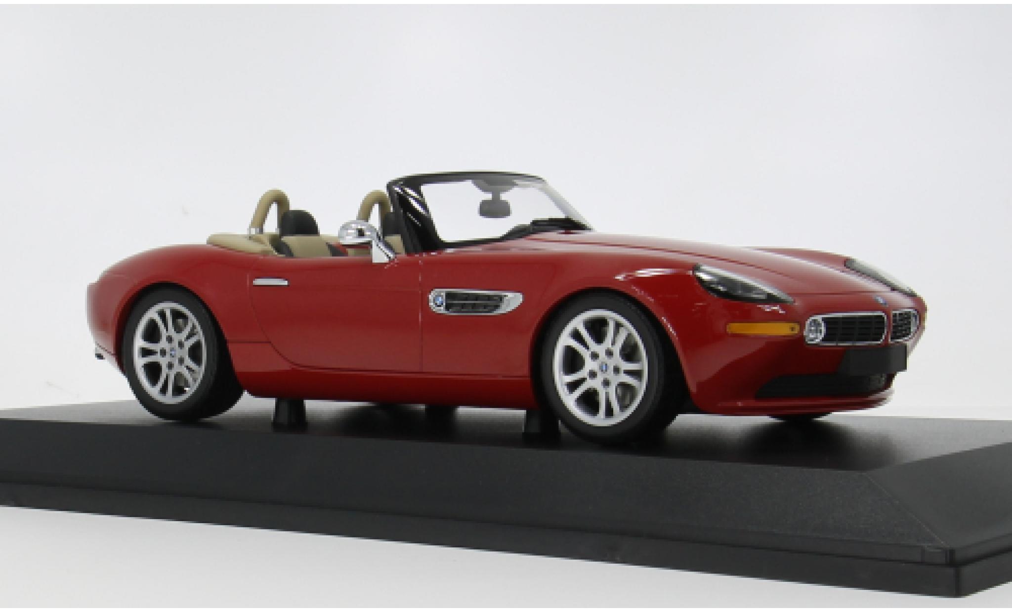 Bmw Z8 1/18 Minichamps (E52) rood 2000 1:18 modelauto