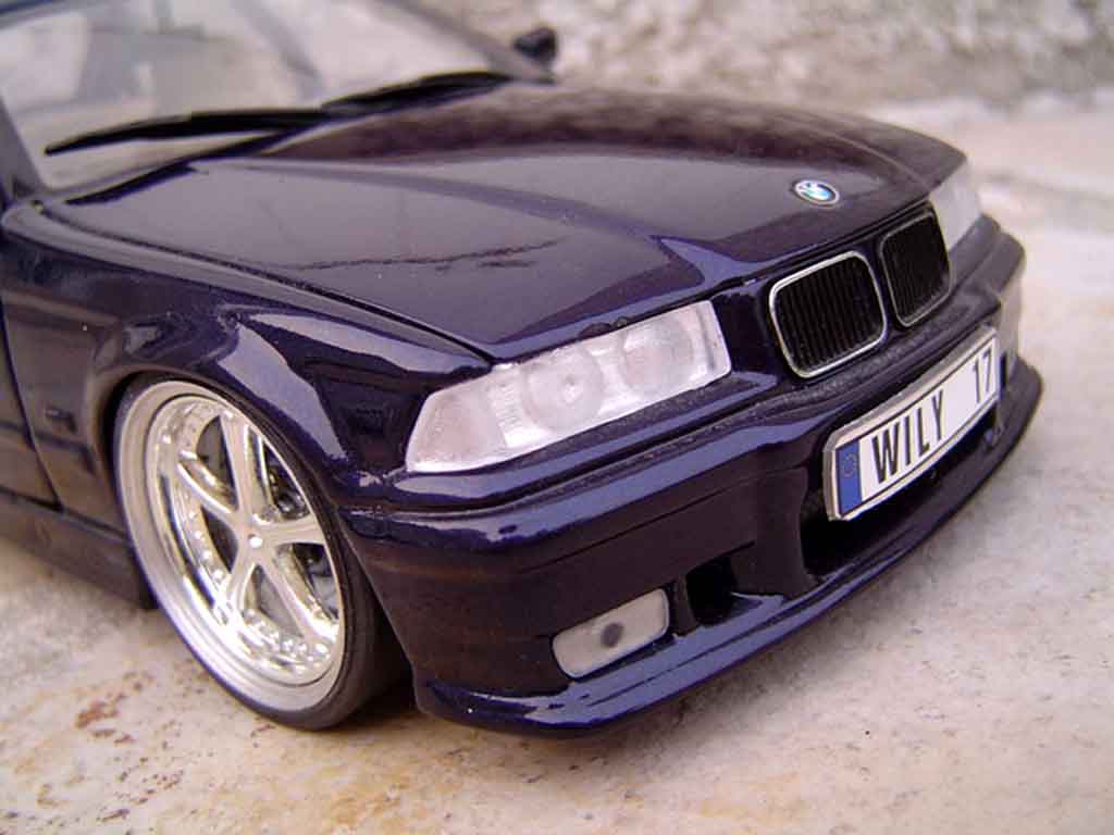 Bmw 325 kit m3 E36 TDS jantes 17 pouces 1/18 Ut Models