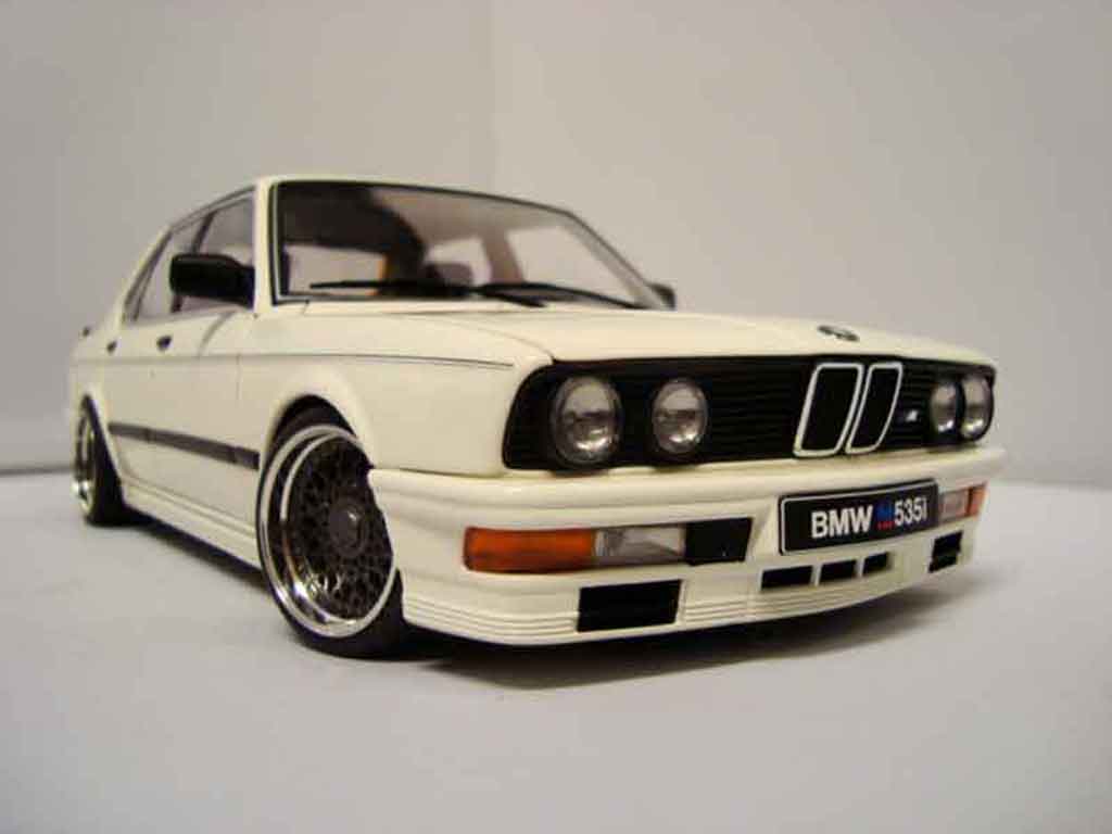 Bmw 535 M 1/18 Autoart M i 1985 jantes bbs modelauto