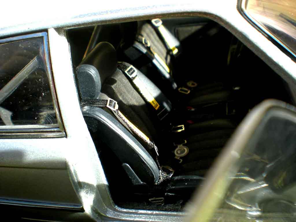 Bmw 323 tuning e21 swap moteur bmw 653m german look 1977 1/18 Autoart