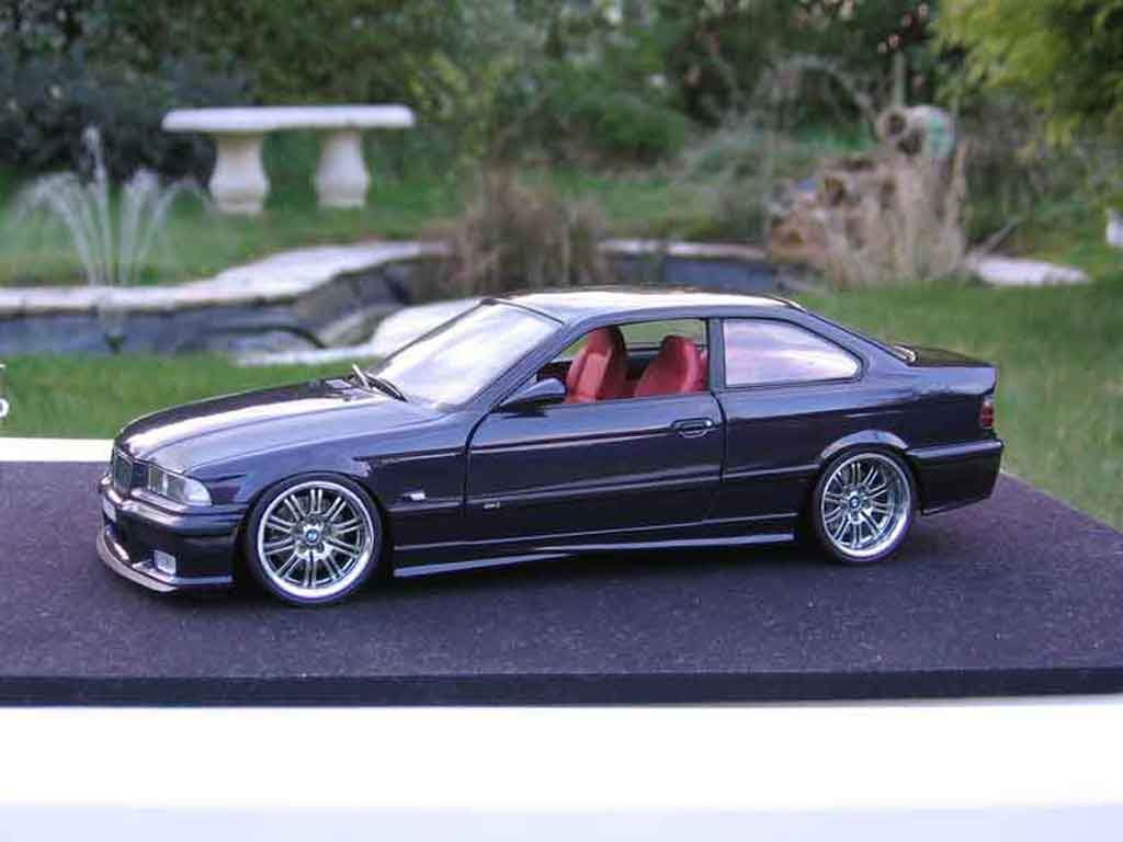 Bmw M3 Coupe E36 paars jantes m3 a deport 1/18 Ut Models