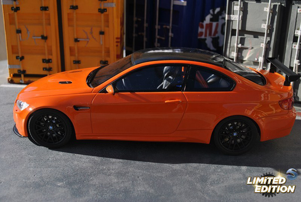 Bmw M3 gts E92 oranje 1/18 GT Spirit