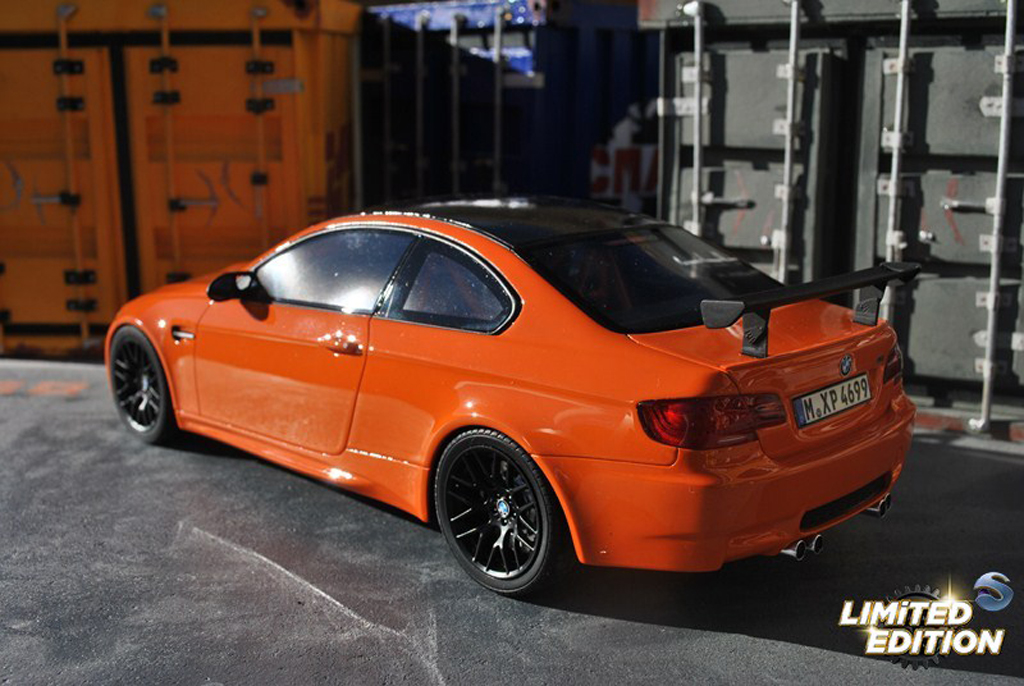 Bmw M3 gts E92 oranje 1/18 GT Spirit