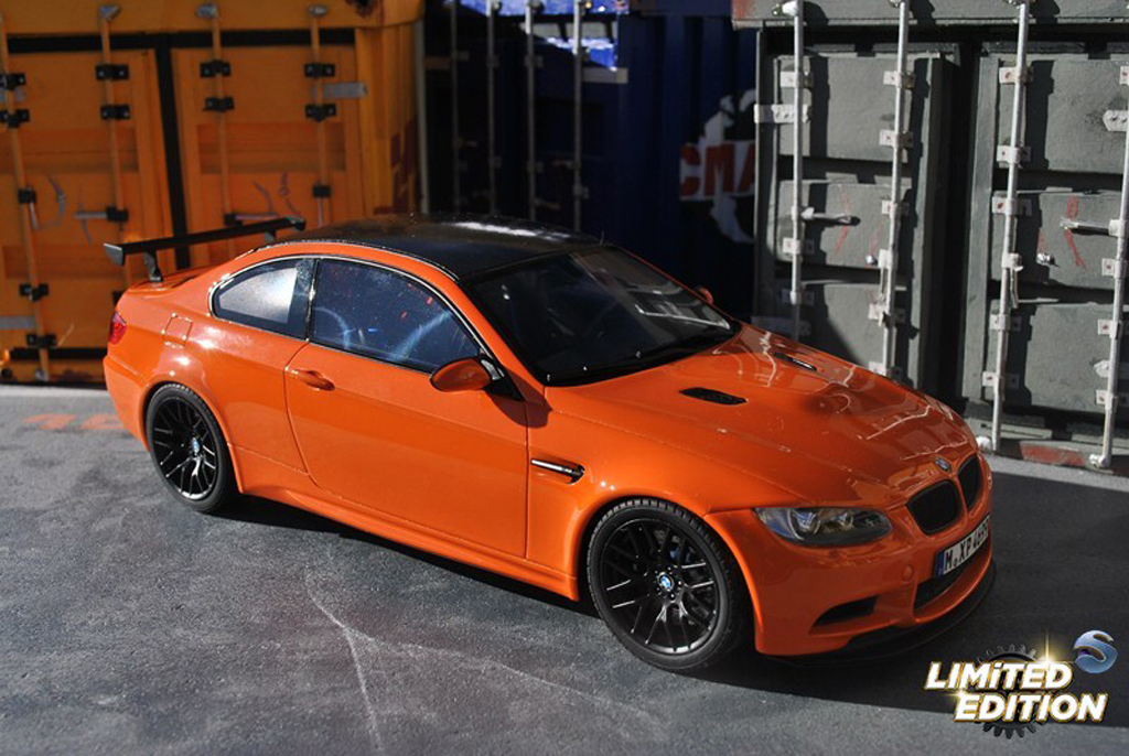 Bmw M3 gts E92 oranje 1/18 GT Spirit