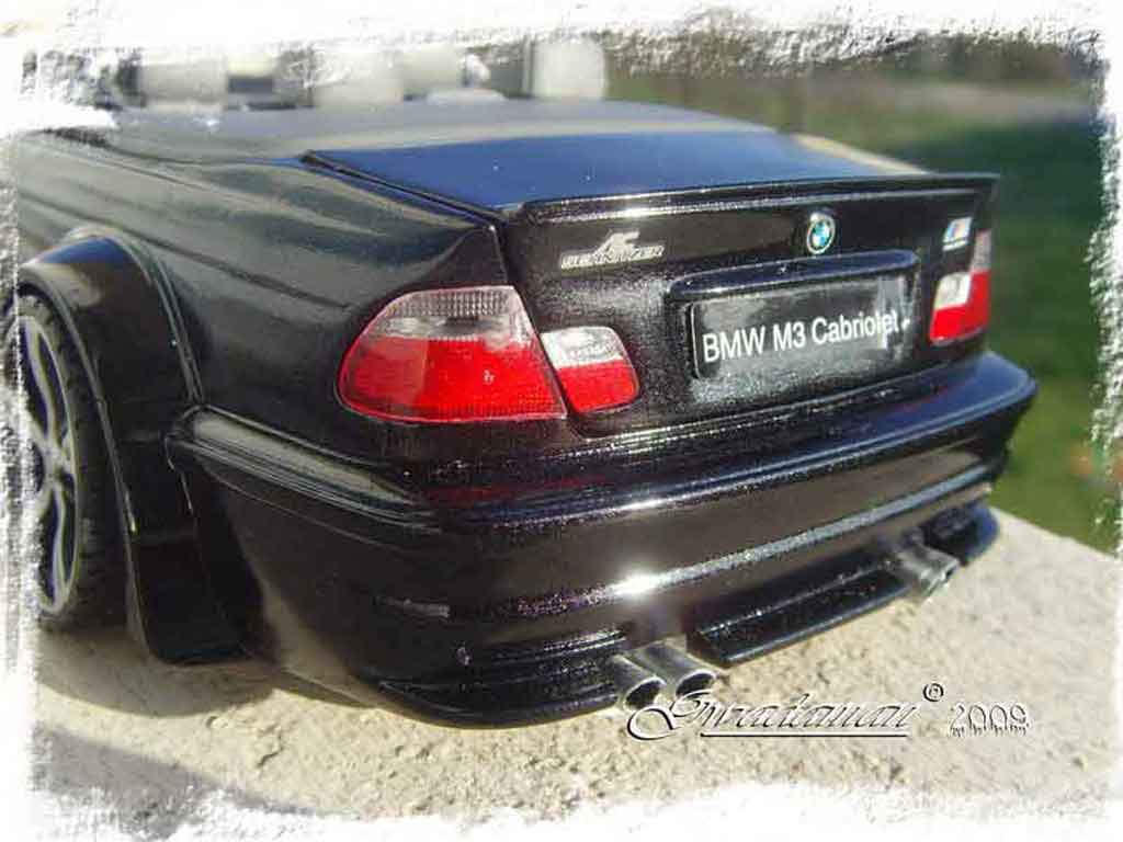 Bmw M3 Cabriolet GTR E46 ac schnitzer 1/18 Minichamps