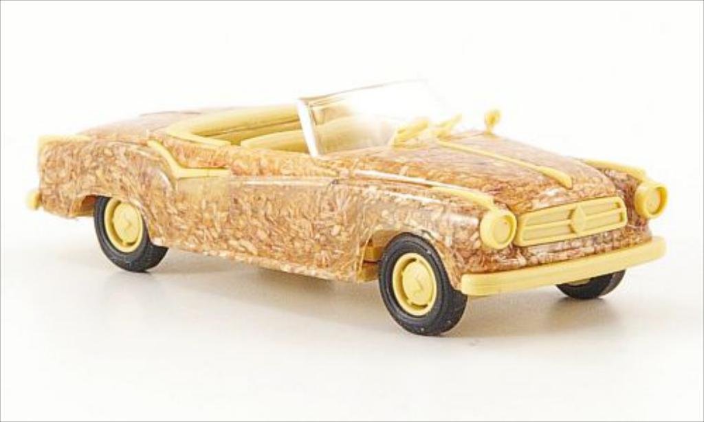 Borgward Isabella 1/87 Busch Cabriolet Holzoptik modelauto