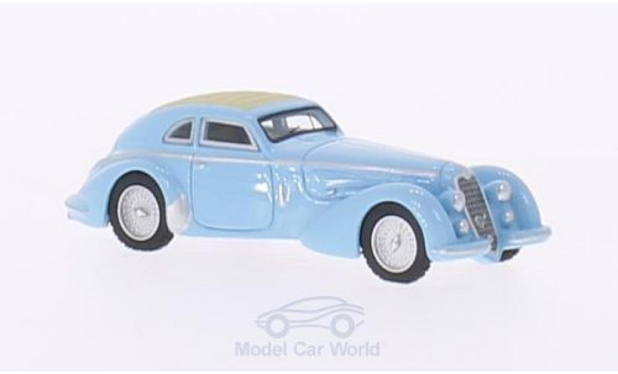 Alfa Romeo 8C 1/87 BoS Models 2900 B blauw RHD 1938 modelauto