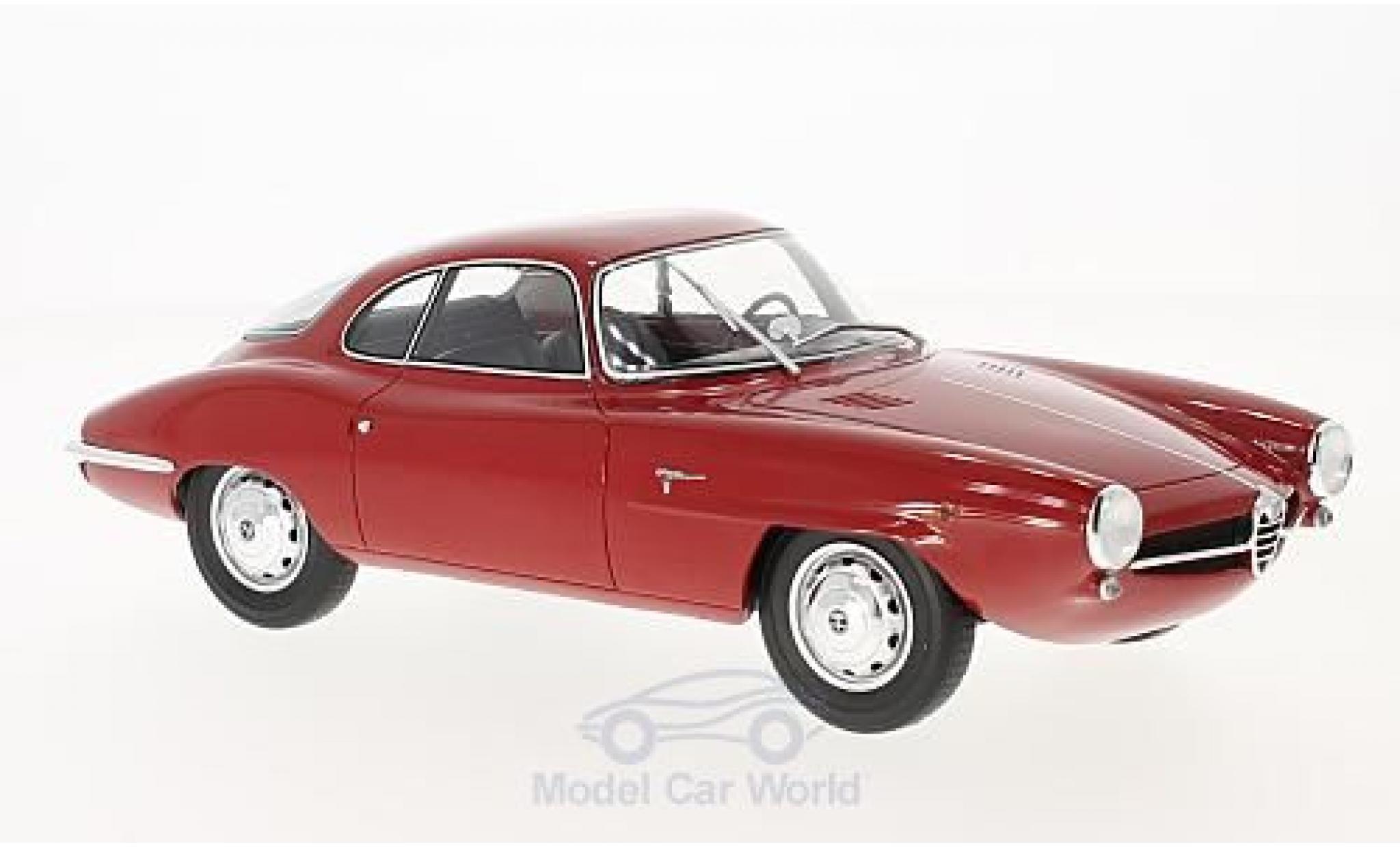 Alfa Romeo Giulietta 1/18 BoS Models SS rood 1961 modelauto