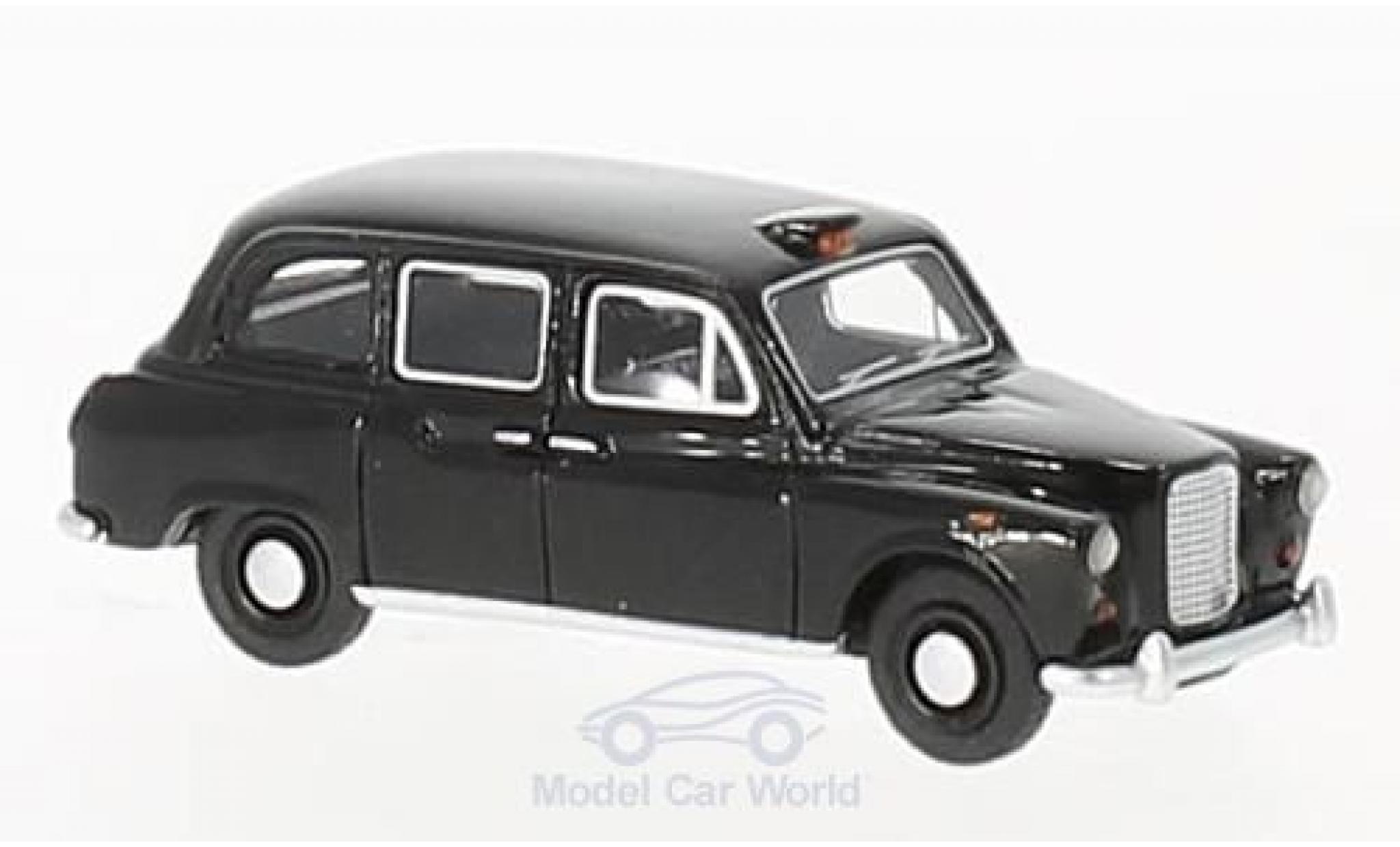 Austin FX4 1/87 BoS Models zwart RHD 1975 London Taxi modelauto