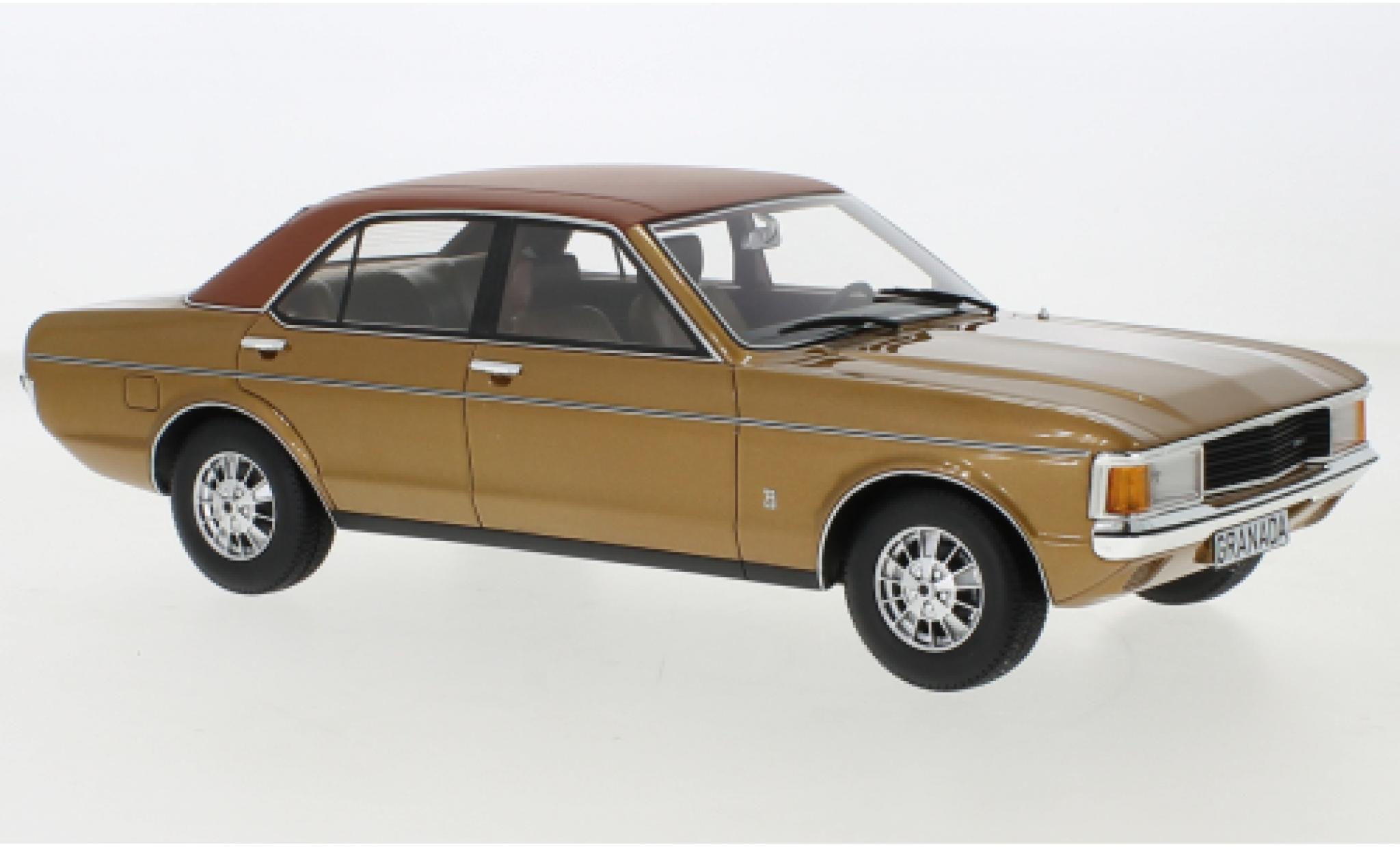 Ford Granada 1/18 BoS Models MK I 2.3 LS metallic brun/matte-brun 1975 modelauto